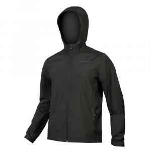 Endura | Hummvee Windproof Shell Jacket Men's | Size Small In Black | 100% Polyester