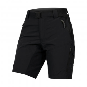 Endura | Women's Hummvee Short With Liner | Size Medium In Black | Nylon