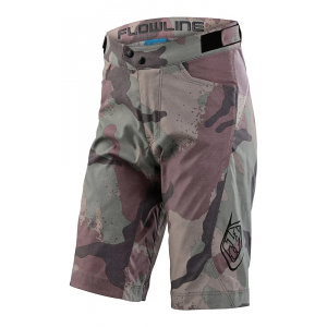 Troy Lee Designs | Youth Flowline Short Shell Men's | Size 24 In Camo Woodland