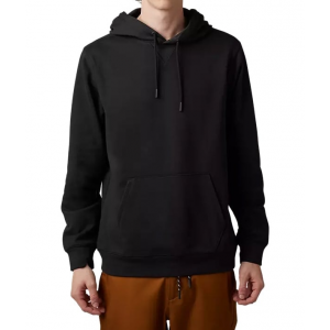 Fox Apparel | Level Up Pullover Fleece Men's | Size Large In Black | Polyester