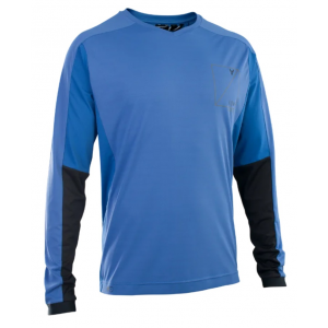 Ion | Traze Amp Ls Aft Jersey Men's | Size Extra Large In 700 Pacific Blue | 100% Polyester