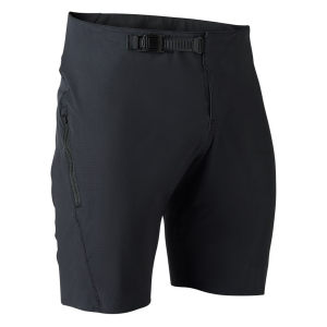 Fox Apparel | Flexair Ascent Short W/ Liner Men's | Size 32 In Black | Nylon