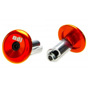 Odi | Aluminum End Plugs Odi | Aluminum End Plugs W/lasered Logo - Orange