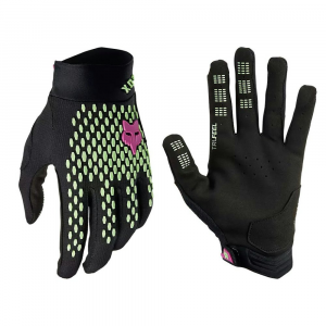 Fox Apparel | Defend Race Glove Men's | Size Extra Large In Black | Polyester