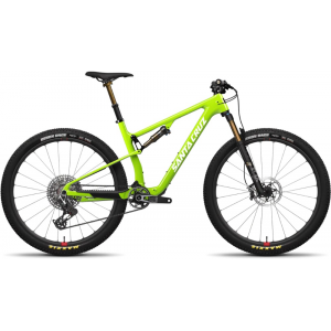 Santa Cruz Bicycles | Blur 4 Cc X0 Axs Tr Rsv Bike | Gloss Spring Green | M