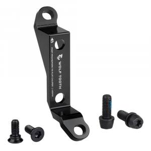 Wolf Tooth Components | Post To Flat Mount Brake Adapter Blk