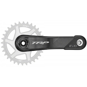 Trp | Evo Carbon Cranks | Black/silver | 165Mm