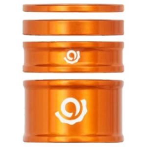 Industry Nine | I9 Headset Spacer Combo Kit Headset Spacer Combo Kit - 2.5Mm, 5Mm, 10Mm, 20Mm Orange | Aluminum