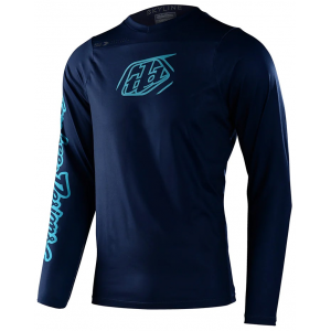 Troy Lee Designs | Skyline Ls Chill Jersey Men's | Size Extra Large In Iconic Navy