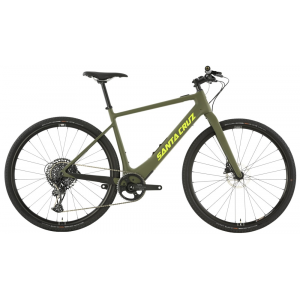 Santa Cruz Bicycles | Skitch Cc Apex Flat Bar E-Bike | Green | S