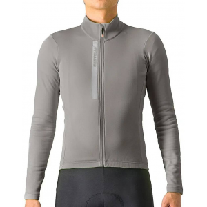 Castelli | Entrata Thermal Jersey Men's | Size Small In Gunmetal Gray/silver Gray | 100% Polyester