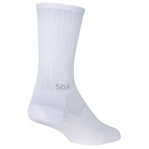 Sock Guy | Sgx 6" | White | Socks Men's | Size Large/extra Large | Nylon