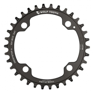 Wolf Tooth Components | 104 Bcd Chainring Drop-Stop B 104 Bcd 30T Drop-Stop B | Aluminum