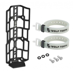 Wolf Tooth Components | Morse Cargo Cage With Straps Cargo Cage W/ Straps | Aluminum