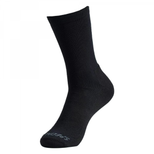 Specialized | Primaloft Lightweight Tall Socks Men's | Size Medium In Black | Polyester/elastane/polyamide