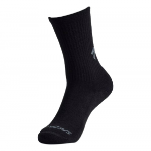 Specialized | Merino Midweight Tall Socks Men's | Size Medium In Black