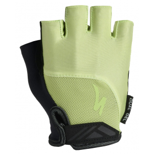Specialized | Women's Body Geo Dual Gel Short Finger Glove | Size Large In Limestone