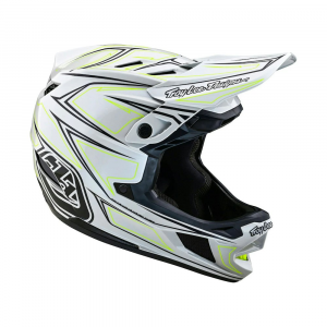 Troy Lee Designs | D4 Composite Pinned Helmet Men's | Size Extra Small In Light Gray