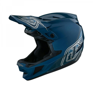 Troy Lee Designs | D4 Polyacrylite Shadow Helmet Men's | Size Extra Small In Blue