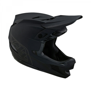 Troy Lee Designs | D4 Polyacrylite Stealth Helmet Men's | Size Extra Small In Black