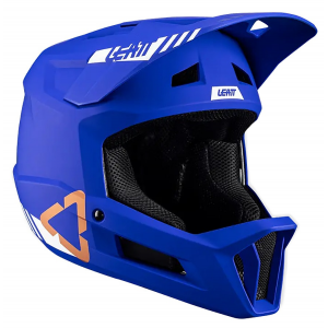Leatt | Helmet Mtb Gravity 1.0 Jr V24 | Size Xx Small In Ultra Blue