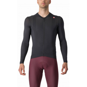 Castelli | Espresso Ls Jersey Men's | Size Extra Large In Light Black/dark Gray