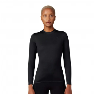 Fox Apparel | Women's Techbase Ls Shirt | Size Large In Black