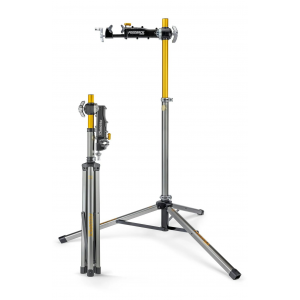 Feedback Sports | Pro Mechanic 20Th Anniversary Repair Stand | Gold Anodized | Limited Edition Travel Bag Included | Rubber