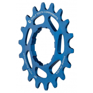 Wolf Tooth Components | Aluminum Single Speed Cog | Gold | 17T
