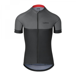 Giro | Men's Chrono Jersey | Size Medium In Black/grey | Polyester