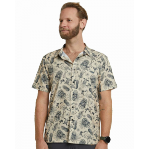 Dharco | Men's Tech Party Shirt | Size Small In Fraser