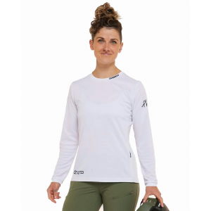 Dharco | Women's Gravity Jersey | Size Large In White | Polyester