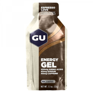 Gu Sports | Energy Gel - 24 Ct. Box Mandarin | Orange | 20Mg Caffeine