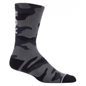 Fox Apparel | Fox Apparel | Camo Crew Sock Men's | Size Large/extra Large In Green Camo | Elastane/nylon/polyester