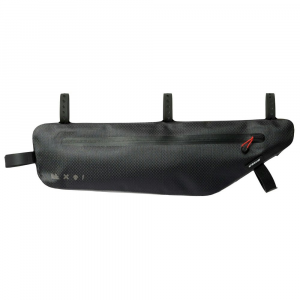 Uswe | Frame Bag Large Black | Rubber