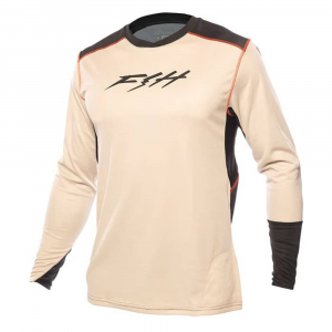 Fasthouse | Alloy Ronin Long Sleeve Jersey Men's | Size Medium In Cream | Spandex/polyester