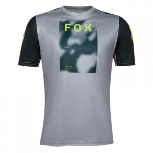 Fox Apparel | Ranger Ss Jersey Race Taunt Men's | Size Medium In Steel Grey | Polyester