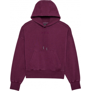 Fox Apparel | W Wordmark Ov Fleece Po Women's | Size Large In Sangria