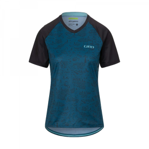 Giro | Women's Roust Jersey | Size Large In Harbor Blue