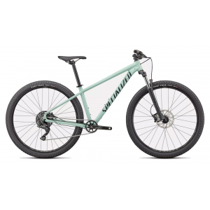 Specialized | Rockhopper Comp 29 Bike 2022 Gloss Ca | White | Sage / Satin Forest Green L