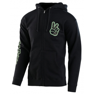 Troy Lee Designs | Zip Up Hoodie Men's | Size Medium In Black