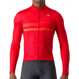 Castelli | Collapse Jersey Men's | Size Small In Red/goldenrod/orange Rust
