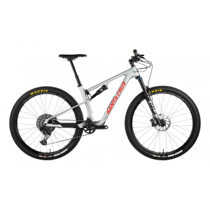 Santa Cruz Bicycles | Blur C Tr Jenson Exclusive Bike | Matte Silver | M