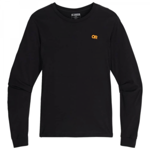 Outdoor Research | Alpine Logo Long Sleeve T-Shirt Men's | Size Medium In Dark Navy