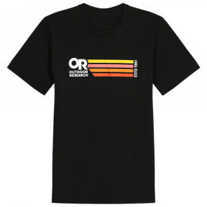 Outdoor Research | Quadrise Senior Logo T-Shirt Men's | Size Extra Large In Black | 100% Cotton