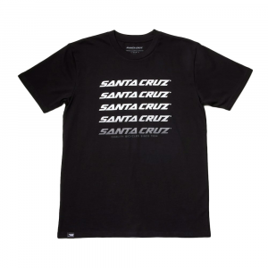 Santa Cruz Bicycles | Faded T-Shirt Men's | Size Medium In Black | 100% Cotton