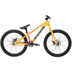 Marin Bikes | Alcatraz Jr. 24" Bike 2024 | Yellow Fade | Os