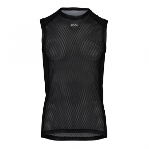 Poc | Essential Layer Vest Men's | Size Small In Black | Polyester/elastane