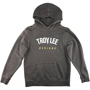 Troy Lee Designs | Youth Pullover Hoodie Men's | Size Large In Washed Gray