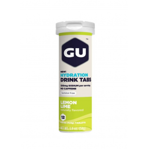 Gu Sports | Electolyte Drink Tablets - 8 Box Strawberry Lemonade, 8 Tube Box